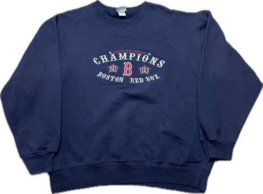 2004 Boston Red Sox Crewneck Size XXL/ Fits more like XL