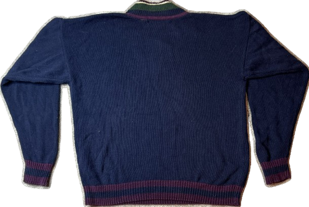 Bugle Boy Collard Sweater Size L