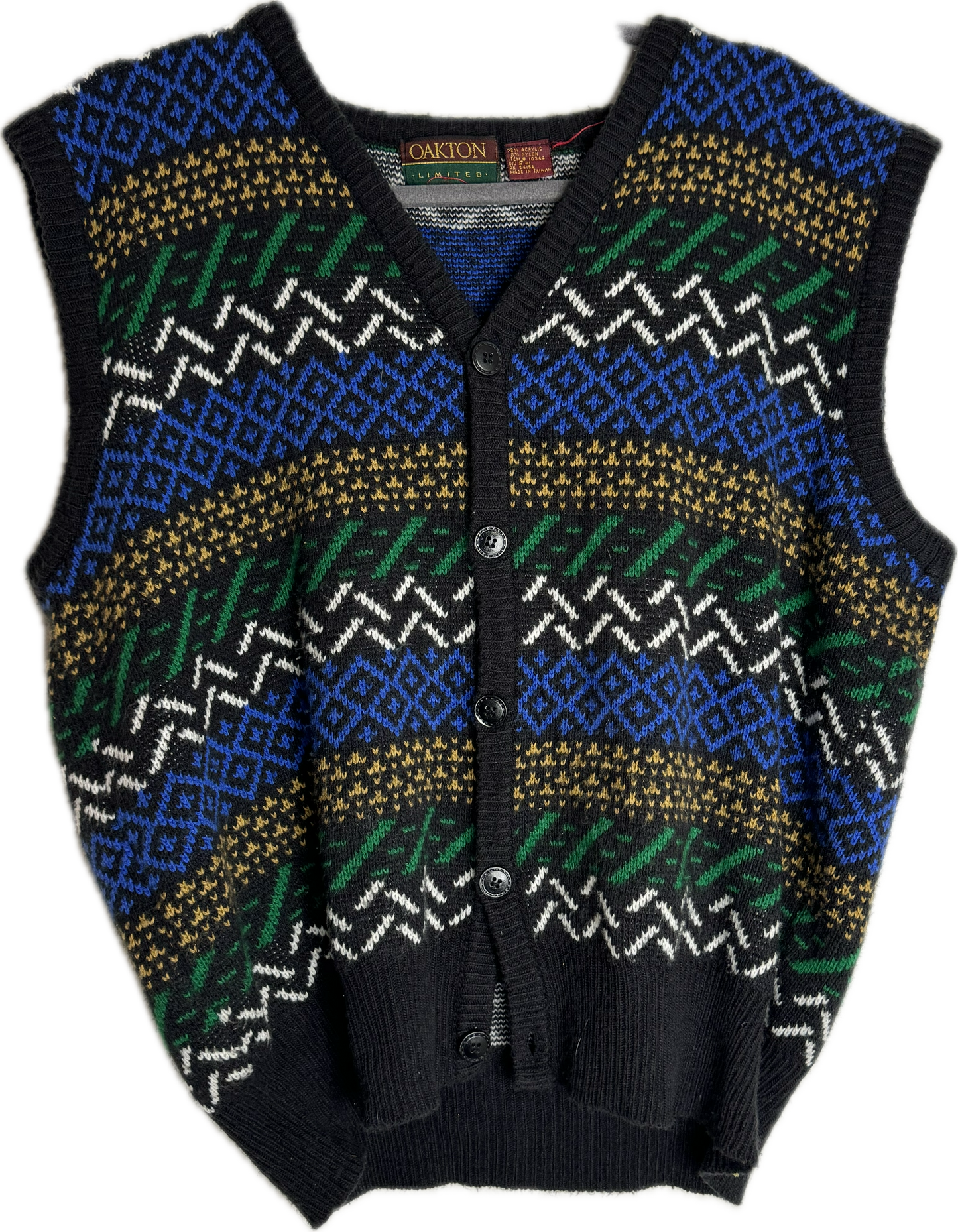 Dated Acrylic All Around Print Oakton Limited Vest