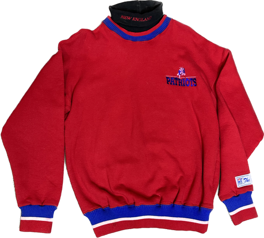 1990's The game Patriots crewneck/ turtle neck