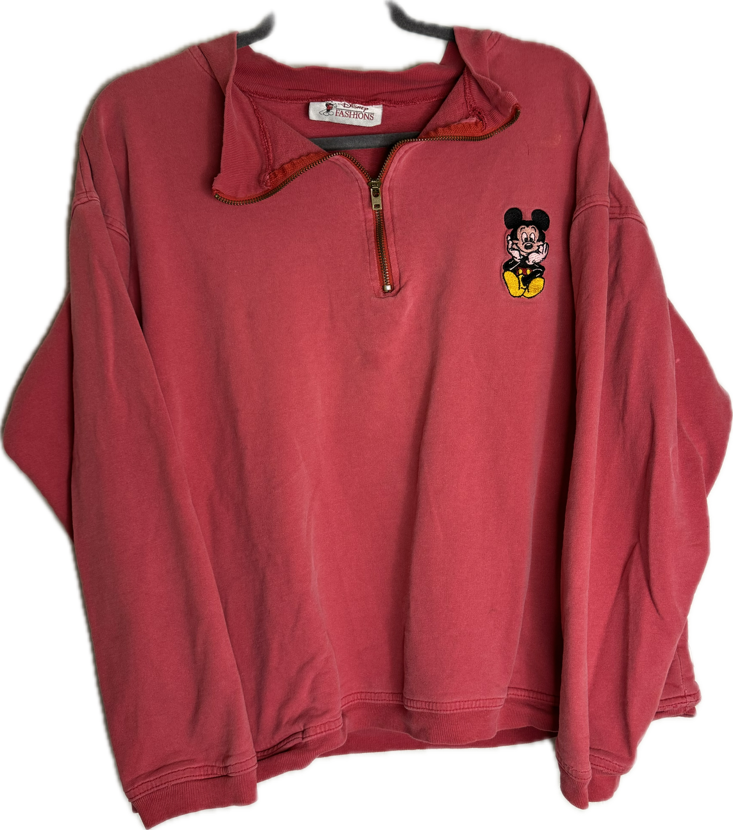 Vintage Disney Fashions Quarter Zip