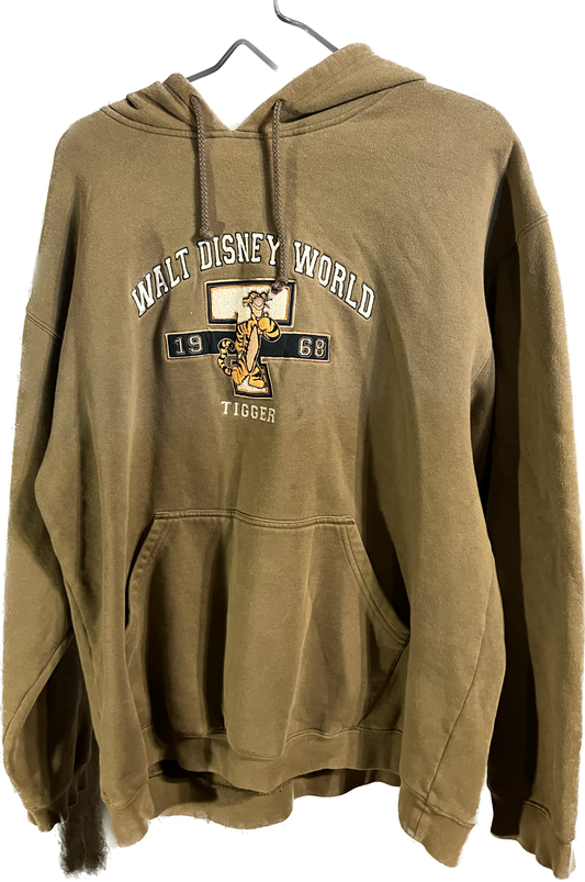 Vintage Disney World Tigger Hoodie Large