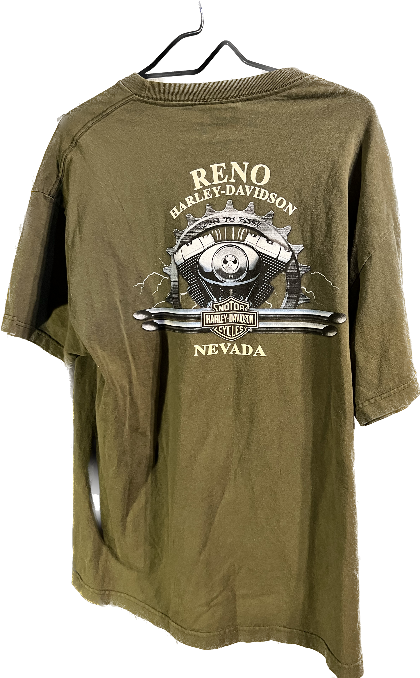 Reno Nevada Harley Davidson T-shirt XL