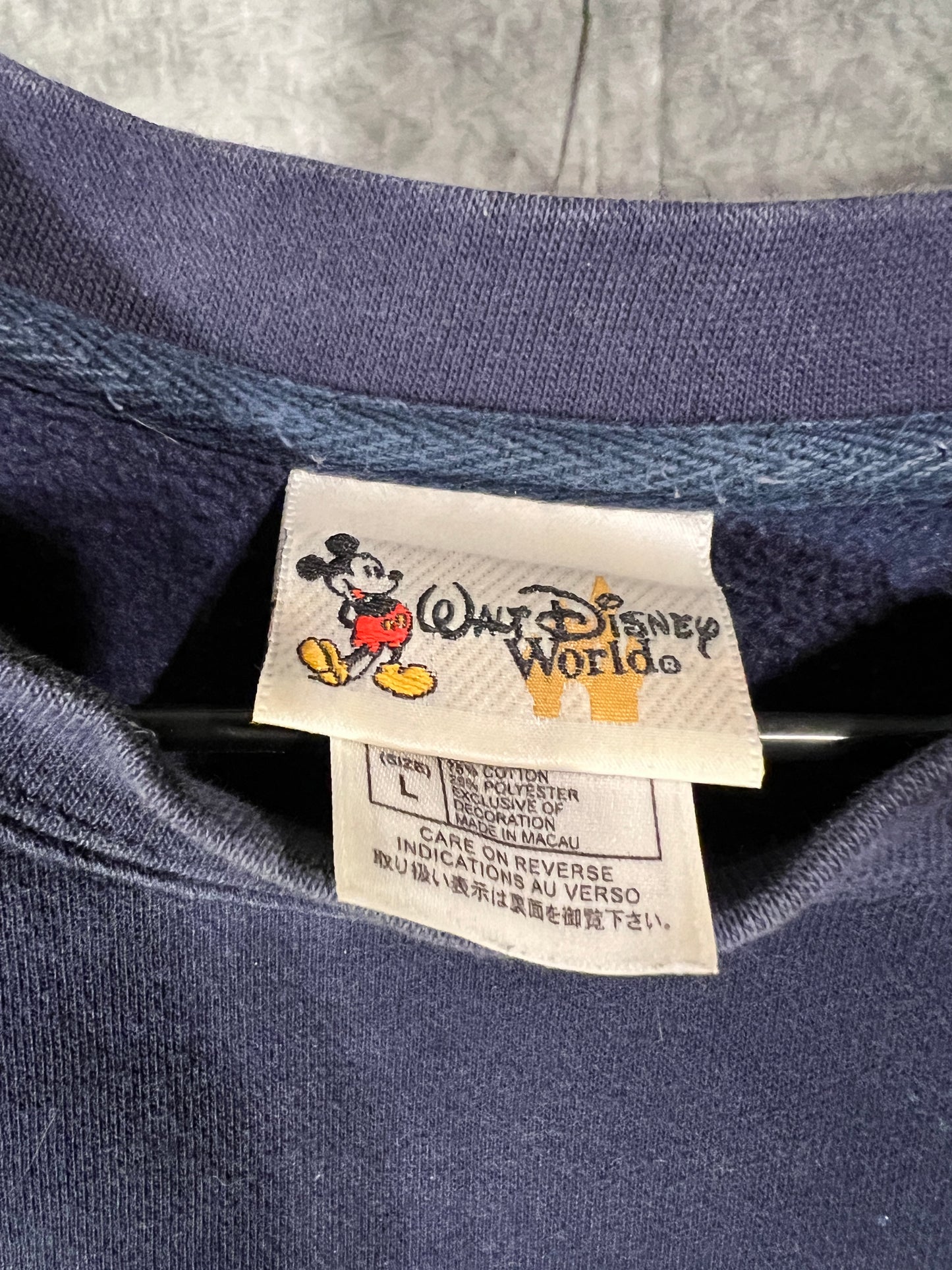 Dated Walt Disney Crewneck Large