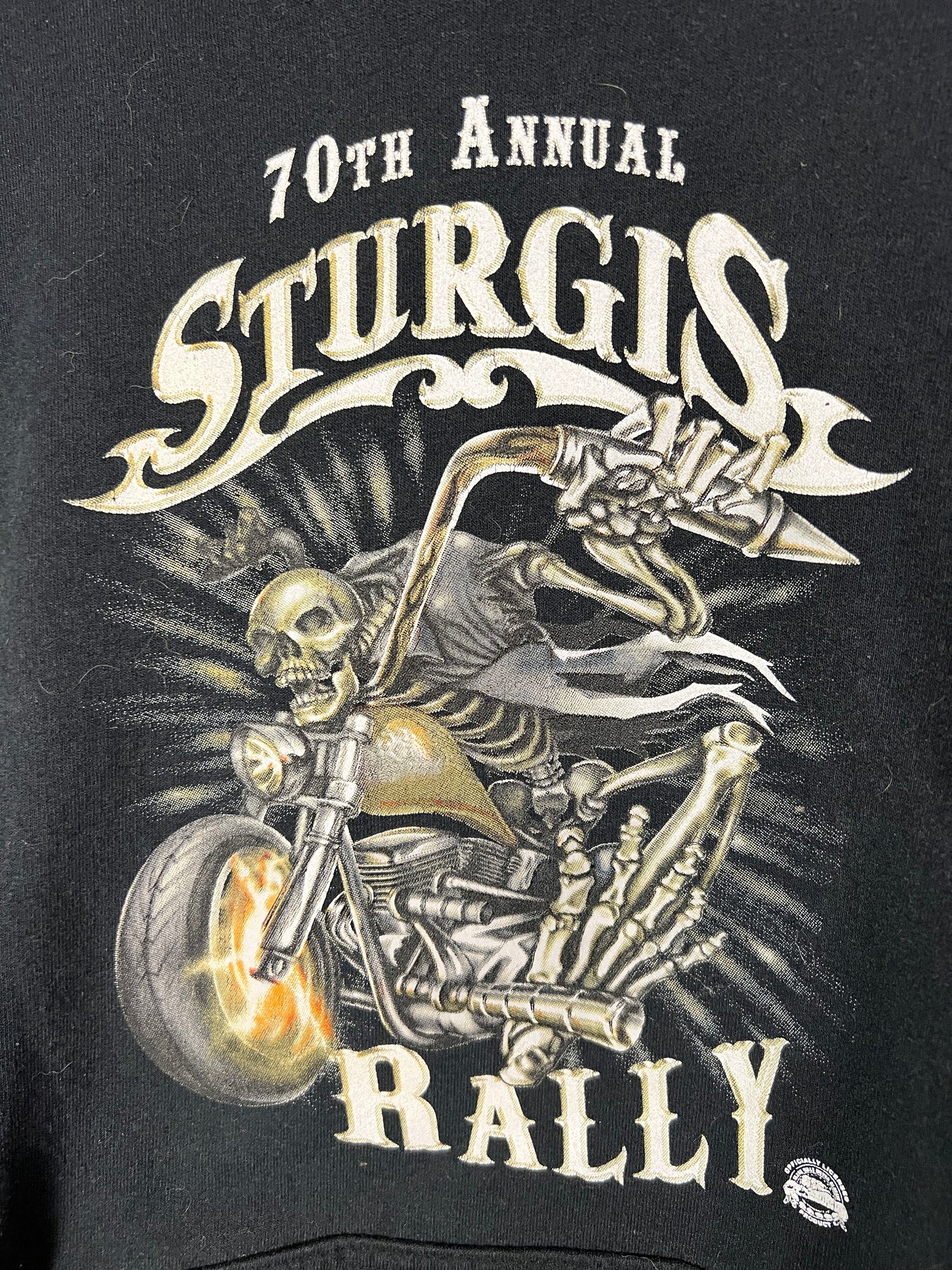 70th Annual Sturgis Rally Hoodie Medium/Large