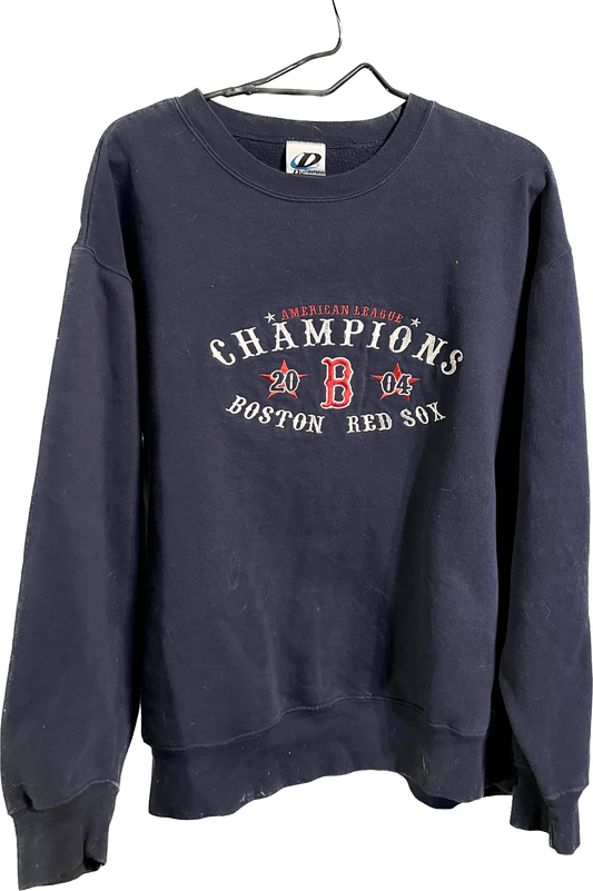 2004 Boston Red Sox Champs Crewneck Large/XL