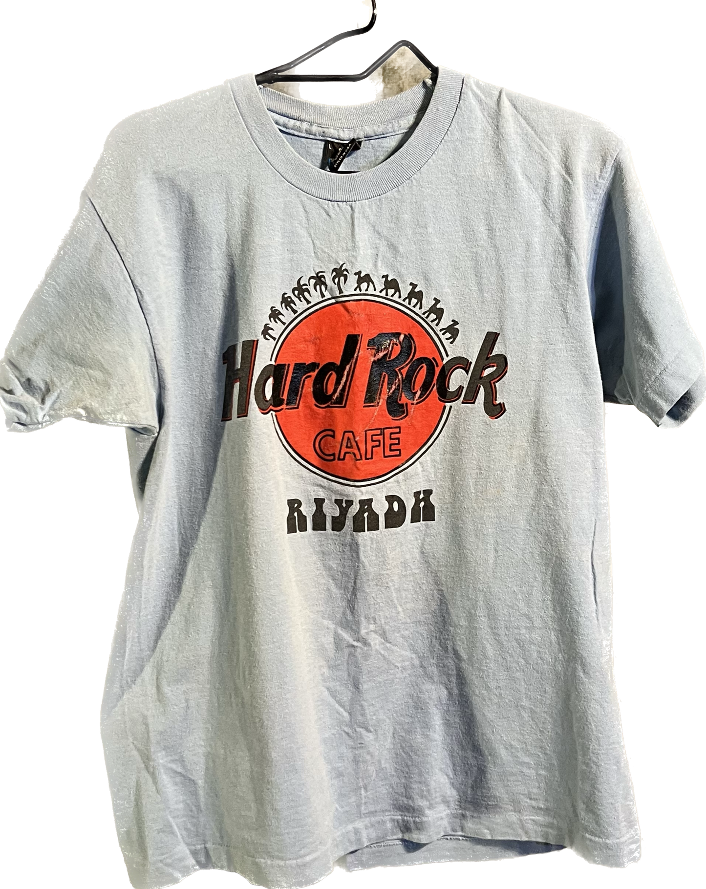 Single Stitch Hard Rock Café Riyadh T-Shirt Large