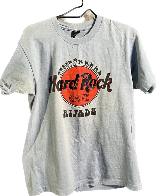 Single Stitch Hard Rock Café Riyadh T-Shirt Large