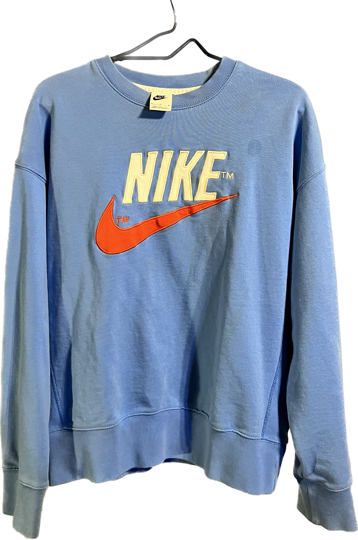 Nike Embroidered Crewneck Large