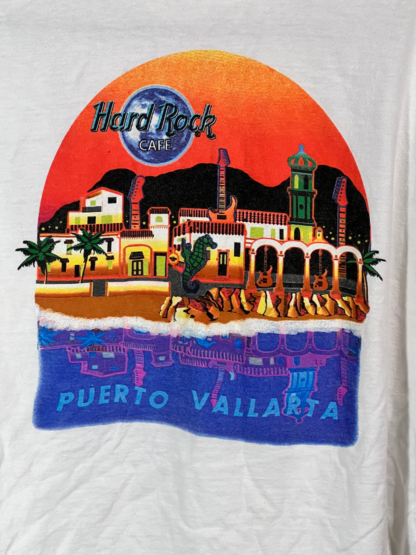 Puerto Vallarta Hard Rock Café T-Shirt Large