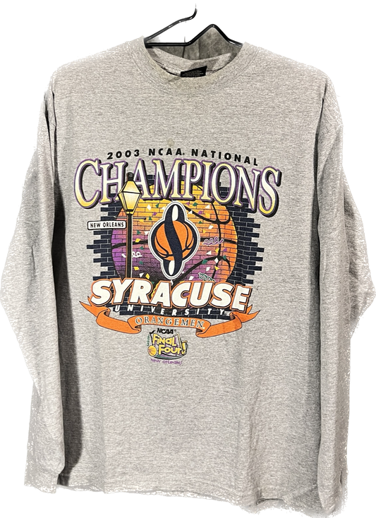2003 NCAA National Champions Syracuse Long Sleeve Large