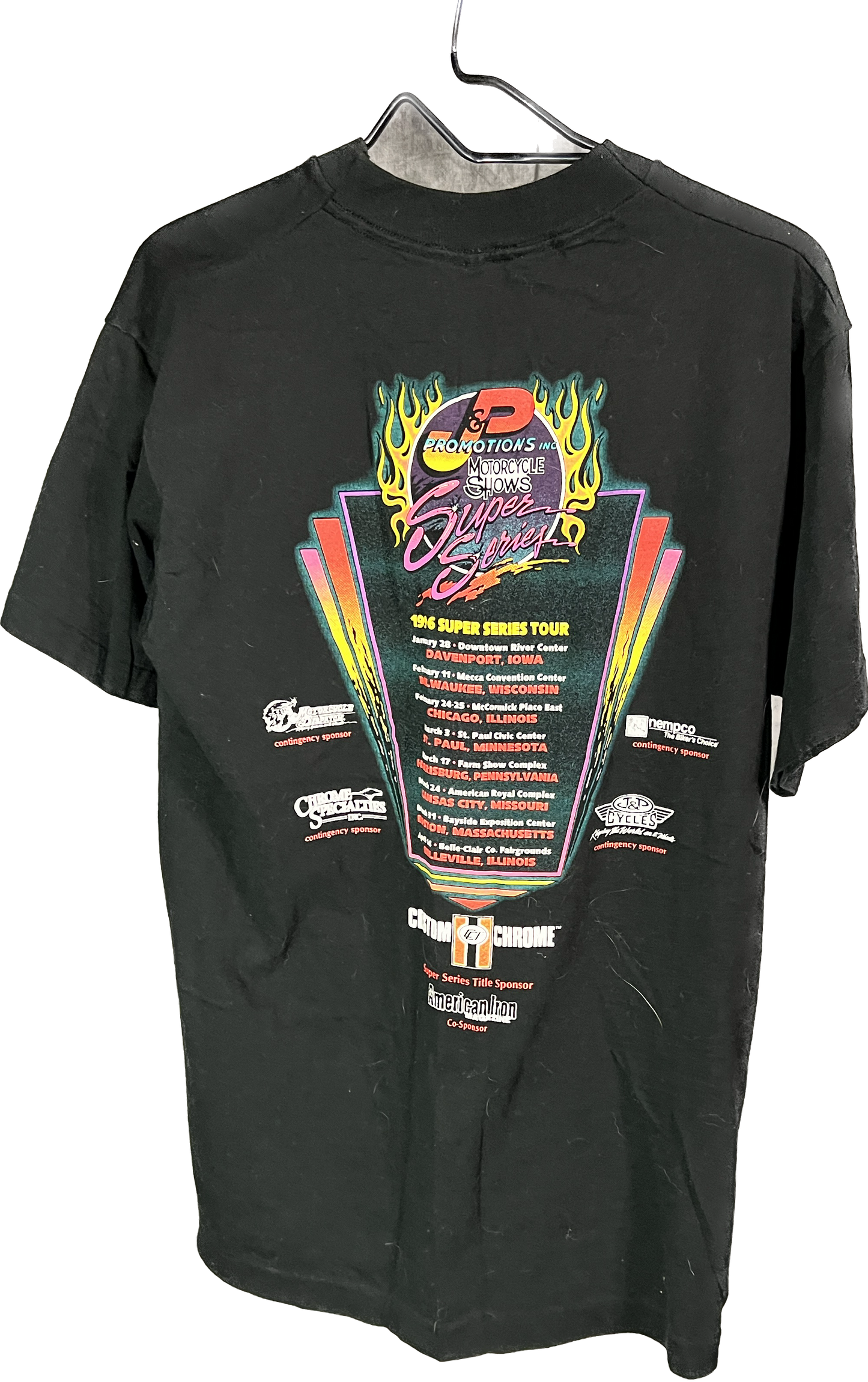 1996 Super Series Bike T-Shirt Large