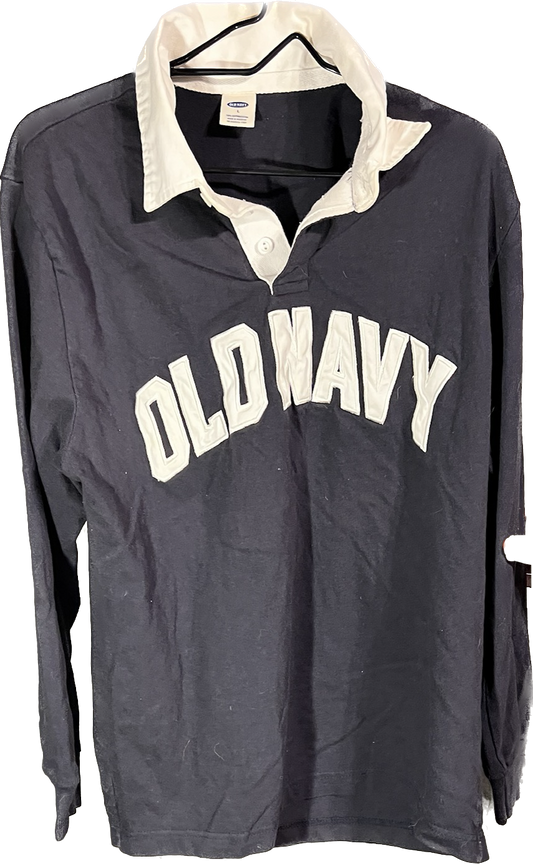 Old Navy Long Sleeve Polo Large