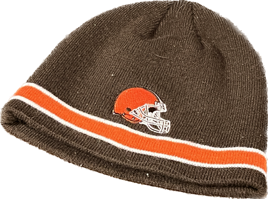 One Size Fits All Browns Beanie