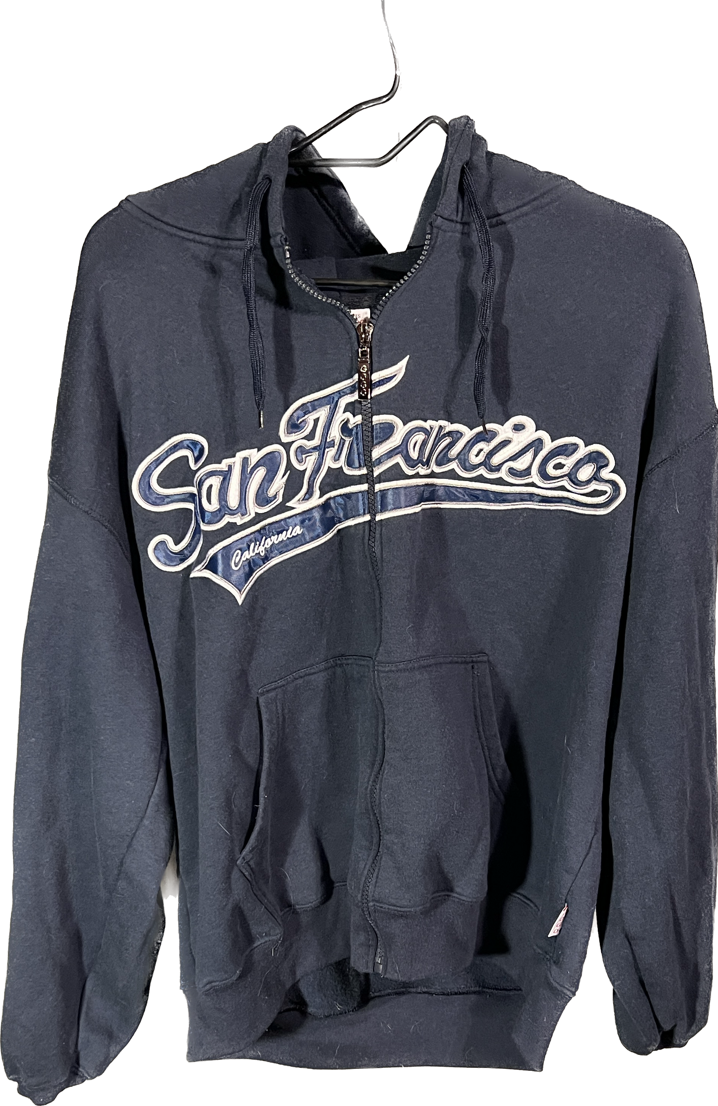 San Francisco Zip Up Hoodie Large