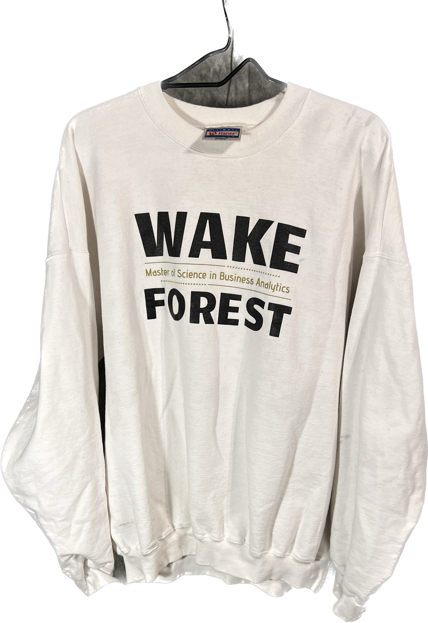 Dated Wake Forest Crewneck XL