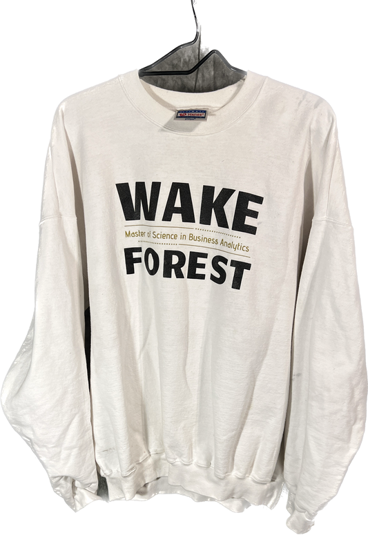 Dated Wake Forest Crewneck XL