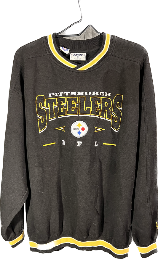 Stained Pittsburgh Steelers Crewneck XXL